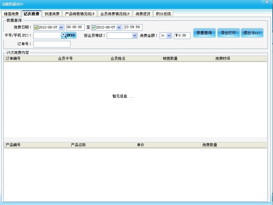 消費(fèi)數(shù)據(jù)統(tǒng)計(jì)