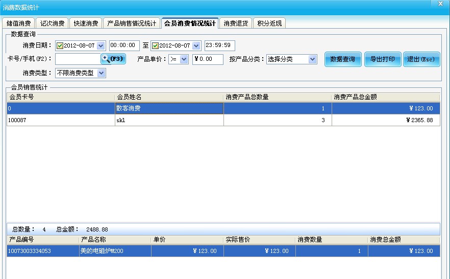 消費(fèi)數(shù)據(jù)統(tǒng)計(jì)